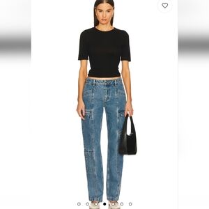 GRLFRND Blue Denim Jeans